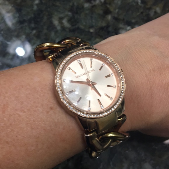 Michael Kors Rose Gold Watch Mk3236 